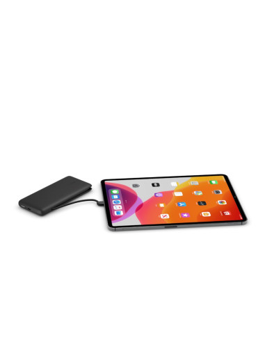Powerbank Belkin Boostcharge Plus 10K Usb-C Power Bank With Integrated Cables Lightning And Usb-C 10000Mah 18W Black