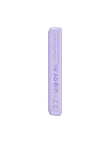Powerbank Baseus Magnetic Mini Air Wireless 10000Mah 20W+Kabel Usb C-Usb C (Fiolet)