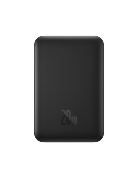 Powerbank Baseus Magnetic Mini Air Wireless 10000Mah 20W+Kabel Usb C-Usb C (Czarny)