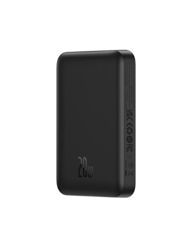 Powerbank Baseus Magnetic Mini Air Wireless 10000Mah 20W+Kabel Usb C-Usb C (Czarny)