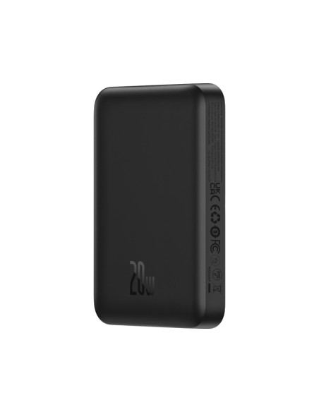 Powerbank Baseus Magnetic Mini Air Wireless 10000Mah 20W+Kabel Usb C-Usb C (Czarny)