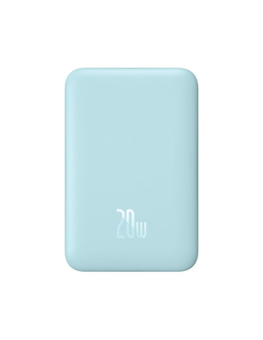 Powerbank Baseus Magnetic Mini Air Wireless 10000Mah 20W+Kabel Usb C-Usb C (Niebieski)