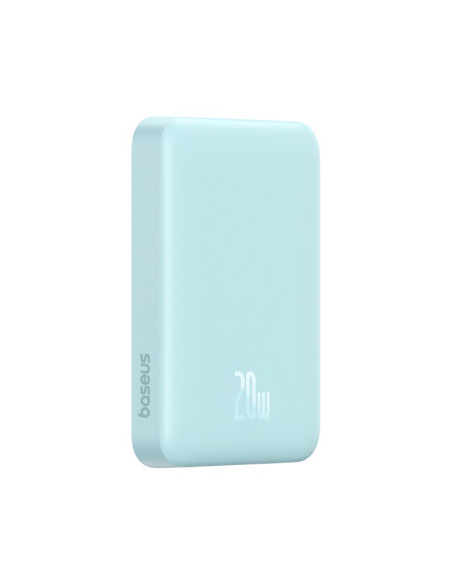 Powerbank Baseus Magnetic Mini Air Wireless 10000Mah 20W+Kabel Usb C-Usb C (Niebieski)