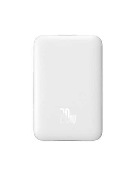 Powerbank Baseus Magnetic Mini Air Wireless 10000Mah 20W+Kabel Usb C-Usb C (Biały)