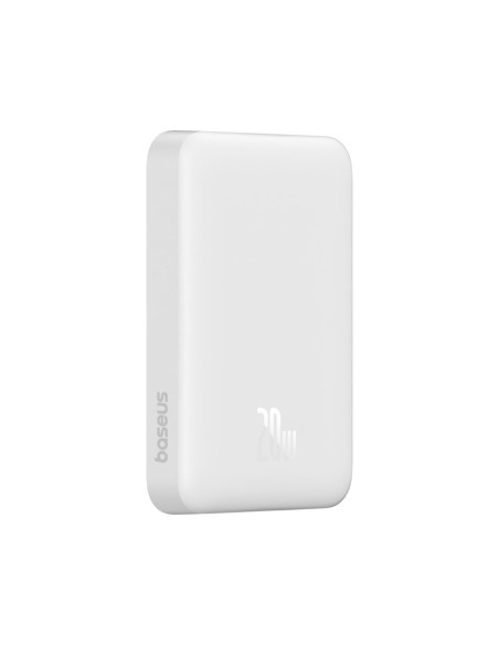 Powerbank Baseus Magnetic Mini Air Wireless 10000Mah 20W+Kabel Usb C-Usb C (Biały)