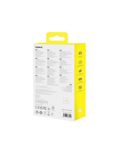 Powerbank Baseus Magnetic Mini Air Wireless 10000Mah 20W+Kabel Usb C-Usb C (Biały)