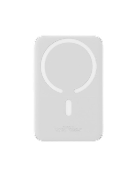 Powerbank Baseus Magnetic Mini Air Wireless 10000Mah 20W+Kabel Usb C-Usb C (Biały)