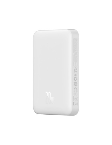 Powerbank Baseus Magnetic Mini Air Wireless 10000Mah 20W+Kabel Usb C-Usb C (Biały)