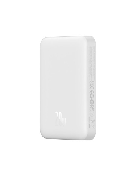 Powerbank Baseus Magnetic Mini Air Wireless 10000Mah 20W+Kabel Usb C-Usb C (Biały)