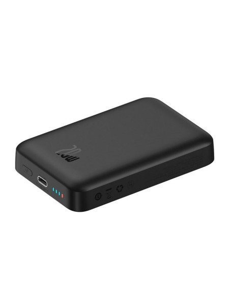Baseus Magnetic Mini 10000 Mah Bezprzewodowe Ładowanie Czarny