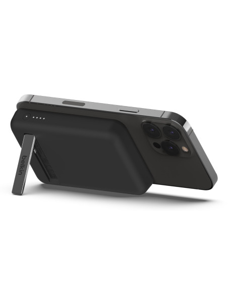 Powerbank Bezprzewodowy Belkin Boostcharge Magnetic Wireless Power Bank 5K + Stand Magsafe Compatible 5000Mah 7,5W Black