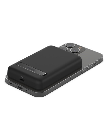 Powerbank Bezprzewodowy Belkin Boostcharge Magnetic Wireless Power Bank 5K + Stand Magsafe Compatible 5000Mah 7,5W Black