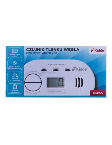 K5Dco Kidde Czujnik Tlenku Węgla I Czadu