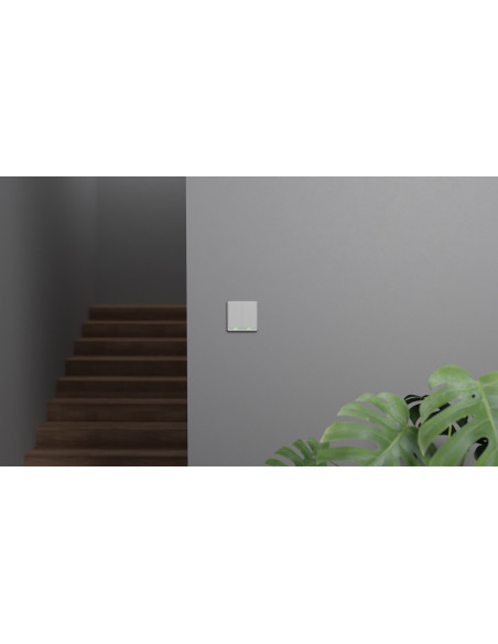 Włącznik Podwójny Tesla Tsl-Swi-Zigbee2 Smart Switch Dual Zigbee
