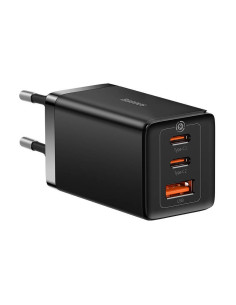 Ładowarka Sieciowa Baseus Gan 5 Pro Fast Charger Ccgp120201 65W 1X Usb-A 2X Usb-C Pd 3.0 Qc 4.0 + Kabel Usb-C