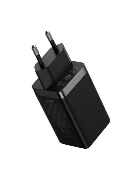 Ładowarka Sieciowa Baseus Gan 5 Pro Fast Charger Ccgp120201 65W 1X Usb-A 2X Usb-C Pd 3.0 Qc 4.0 + Kabel Usb-C