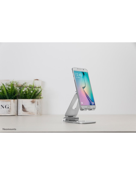 Neomounts Ds10-160Sl1 Uchwyt Uchwyt Pasywny Telefon Komórkowy/Smartfon Srebrny