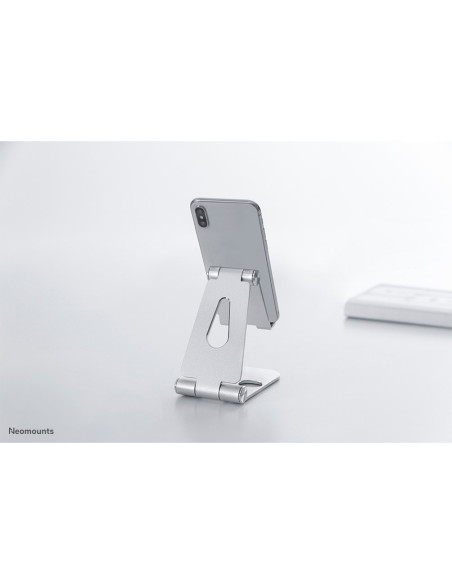 Neomounts Ds10-160Sl1 Uchwyt Uchwyt Pasywny Telefon Komórkowy/Smartfon Srebrny