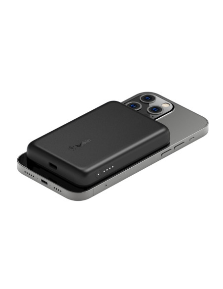 Powerbank Bezprzewodowy Belkin Boostcharge Magnetic Wireless Power Bank 2.5K Magsafe Compatible 2500Mah Black