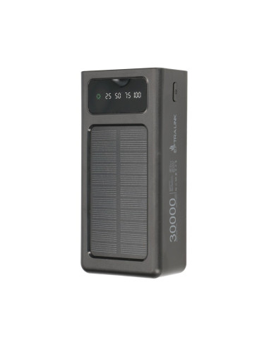 Extralink Epb-093 30000Mah Solar Power Bank Czarny