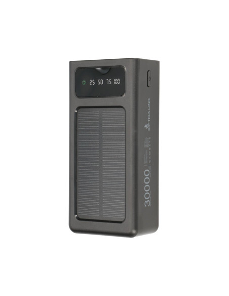 Extralink Epb-093 30000Mah Solar Power Bank Czarny