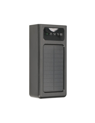 Extralink Epb-093 30000Mah Solar Power Bank Czarny