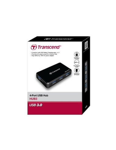 Hub I / O Usb3 4Port Ts-Hub3K Transcend