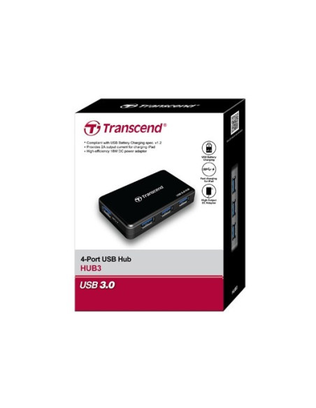 Hub I / O Usb3 4Port Ts-Hub3K Transcend