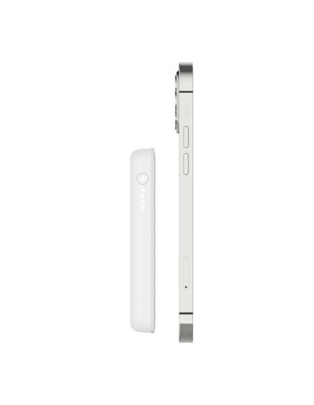 Powerbank Bezprzewodowy Belkin Boostcharge Magnetic Wireless Power Bank 2.5K Magsafe Compatible 2500Mah White