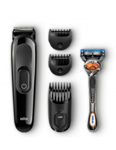 Zestaw Do Stylizacji Braun Sk3000 4 W 1 + Gilette F5 Proglide