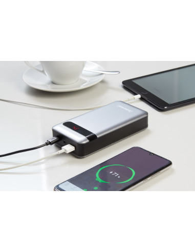 Intenso Pd20000 Power Delivery Litowo-Polimerowy (Lipo) 20000 Mah Antracyt