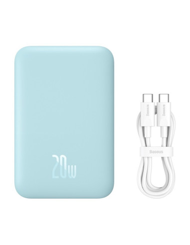 Powerbank Baseus Magnetic Mini Air 6000Mah (Niebieski)