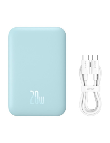 Powerbank Baseus Magnetic Mini Air 6000Mah (Niebieski)
