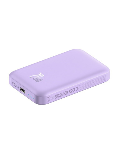 Powerbank Baseus Magnetic Mini Air 6000Mah (Fiolet)