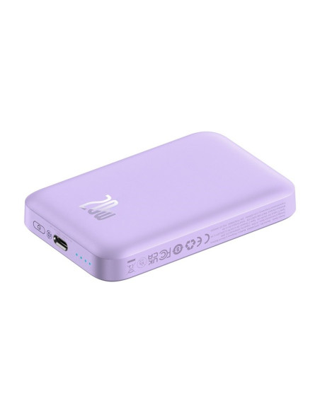 Powerbank Baseus Magnetic Mini Air 6000Mah (Fiolet)