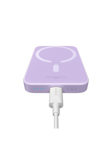 Powerbank Baseus Magnetic Mini Air 6000Mah (Fiolet)