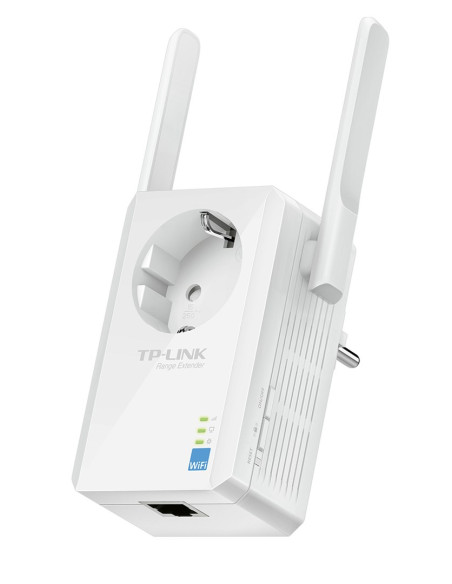 Tp-Link Tl-Wa860Re Wzmacniacz Sieciowy 10,100 Mbit/S Biały