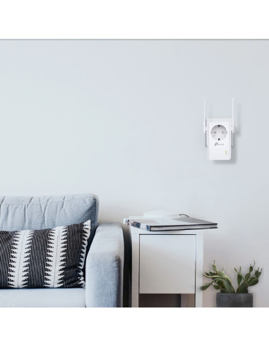 Tp-Link Tl-Wa860Re Wzmacniacz Sieciowy 10,100 Mbit/S Biały