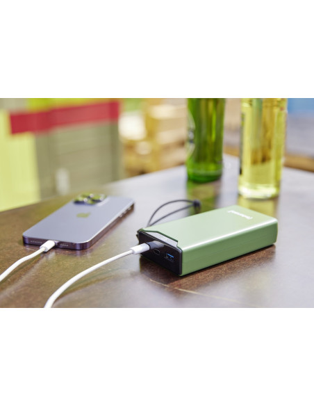 Intenso 7332057 Bank Mocy Litowo-Polimerowy (Lipo) 20000 Mah Zielony