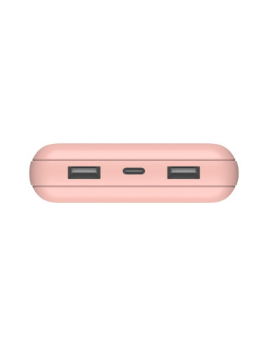 Powerbank Belkin Boostcharge Power Bank 20K 2Xusb-A + 1Xusb-C 20000Mah 15W Rose Gold