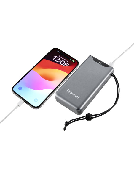 Intenso 7332054 Bank Mocy Litowo-Polimerowy (Lipo) 20000 Mah Szary
