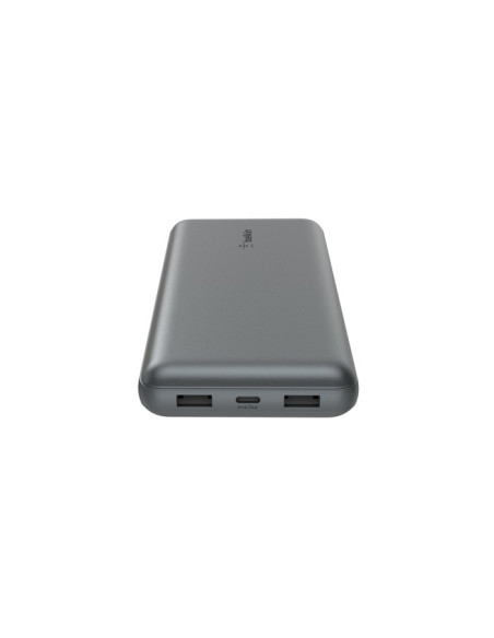 Powerbank Belkin Boostcharge Power Bank 20K 2Xusb-A + 1Xusb-C 20000Mah 15W Grey