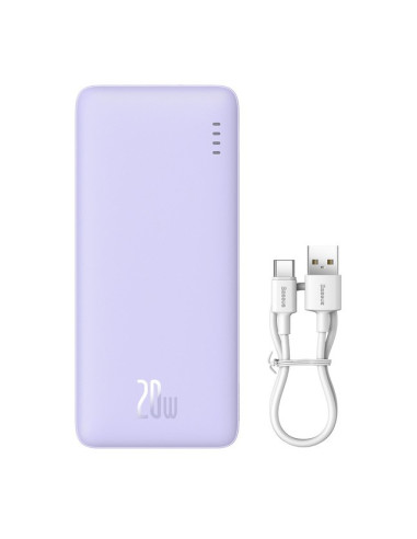 Baseus Powerbank Airpow 20000Mah 20W (Fioletowy)