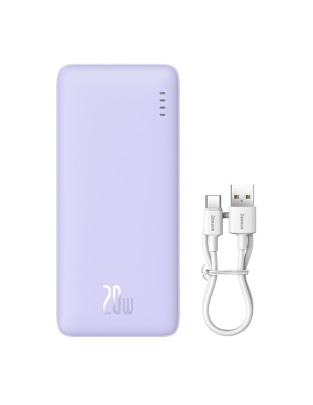 Baseus Powerbank Airpow 20000Mah 20W (Fioletowy)