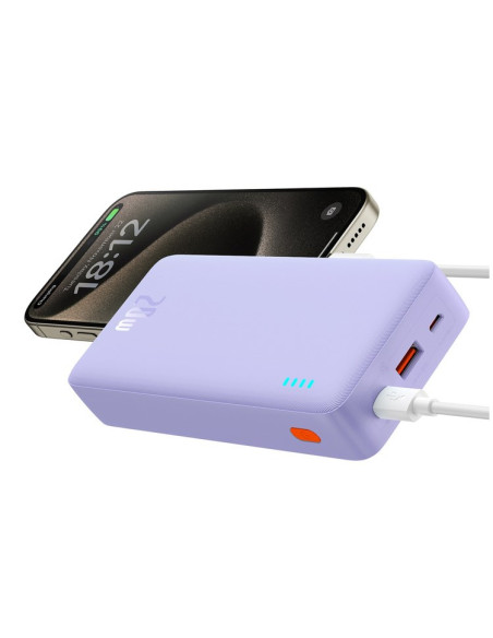 Baseus Powerbank Airpow 20000Mah 20W (Fioletowy)