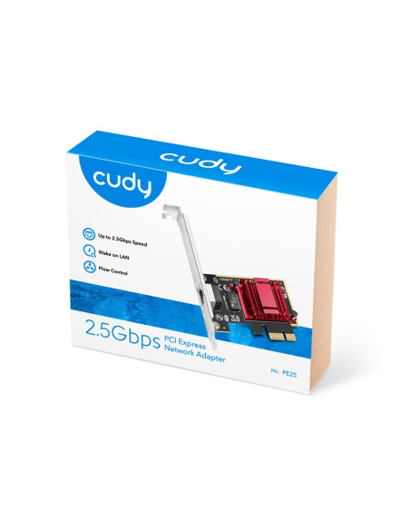 Cudy Pe25 Karta Sieciowa Wewnętrzny Ethernet