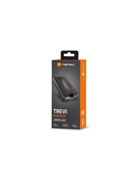 Natec Powerbank Trevi 20000Mah 2X Usb-A + 2X Usb-C Npb-1922