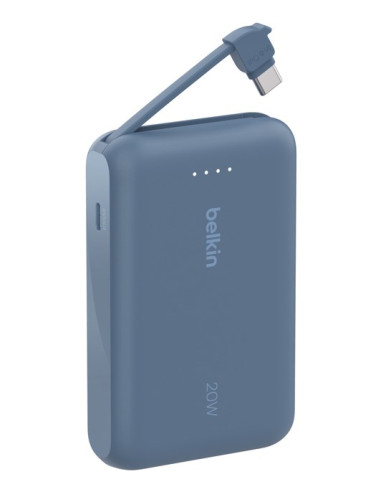 Belkin Powerbank 10 000 Mah, 20W, Kabel Usb-C, Blue