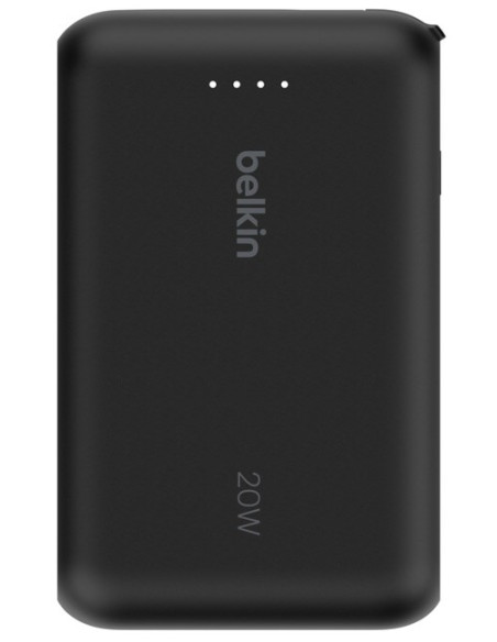 Belkin Powerbank 10 000 Mah, 20W, Wbudowany Kabel Usb-C, Black