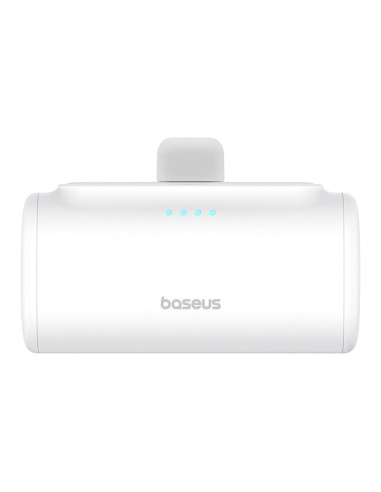 Powerbank Baseus Compact Ip 5000Mah 20W Usb-C/Lightning (Biały)
